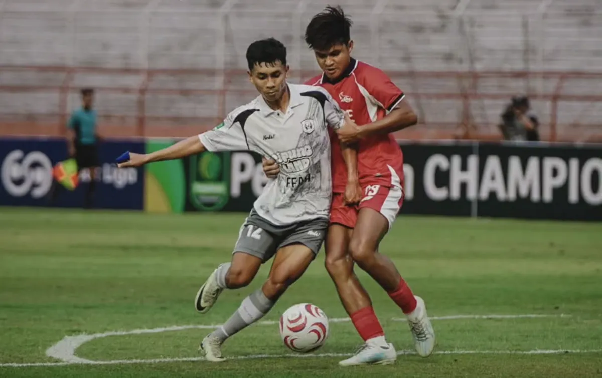 Pertandingan memanas dengan skor akhir seri